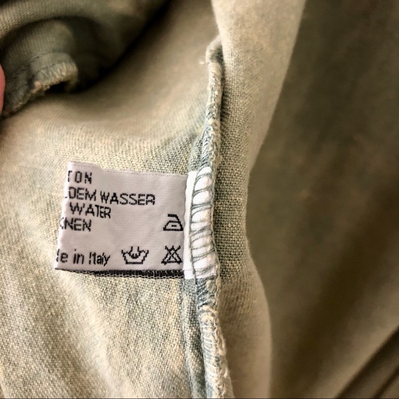 ⚡️Vintage⚡️Marilu Italian Long Embellished Denim Coat - Picture 11 of 13